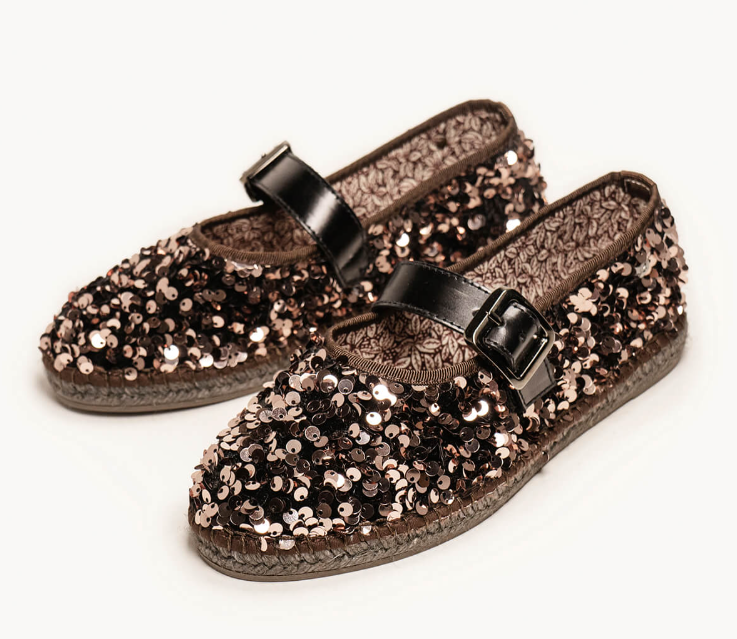 Zapatos con lentejuelas